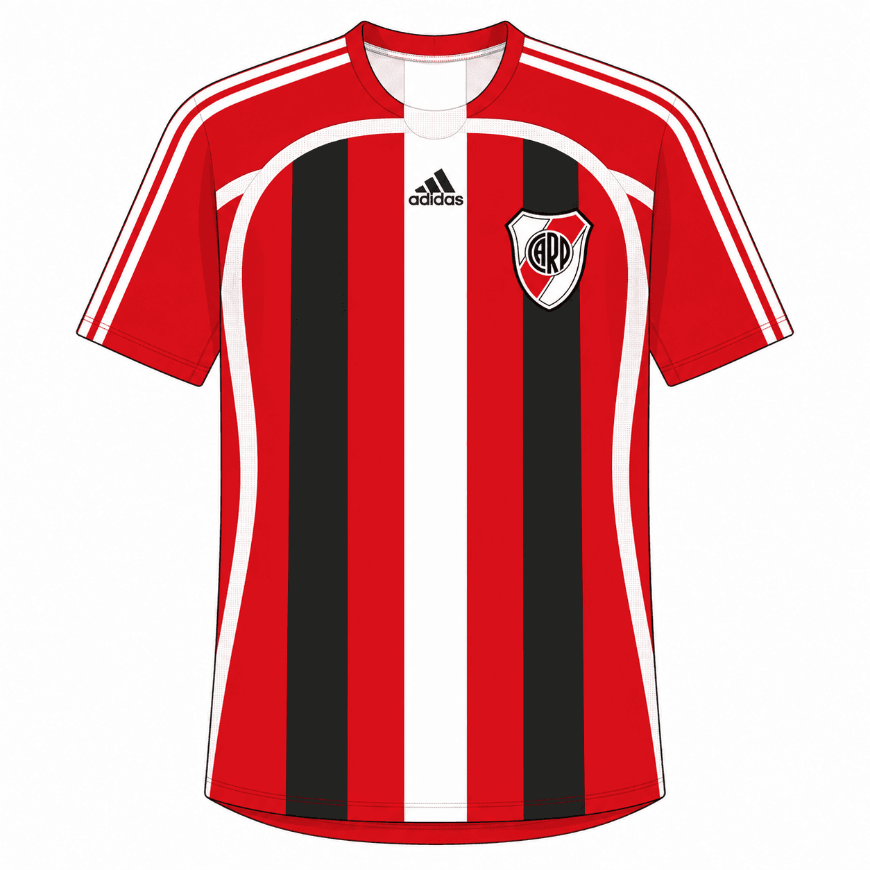 2006-2007 Suplente Tricolor